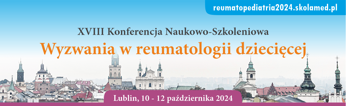 18th Scientific and Training Conference: Challenges in pediatric rheumatology
