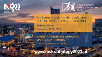 8th Sports & Arthritis MSK Conference