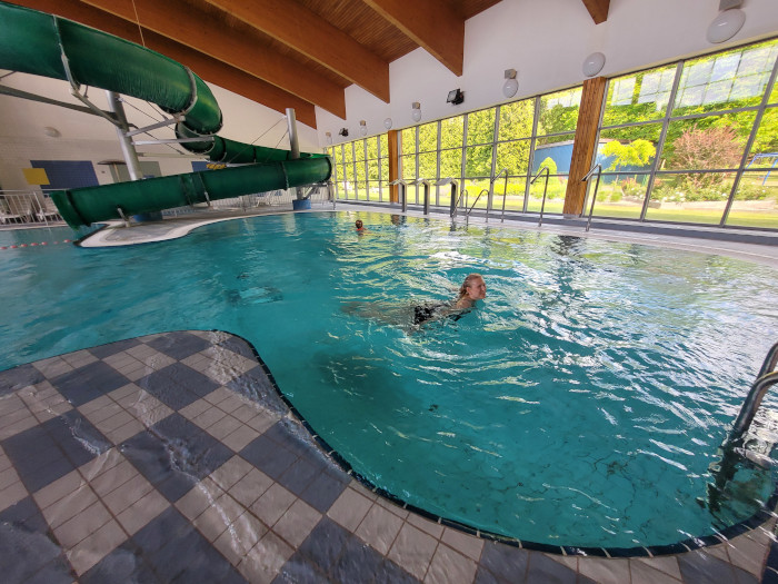 Basen rekreacyjny w Hotelu Mrągowo Resort & Spa