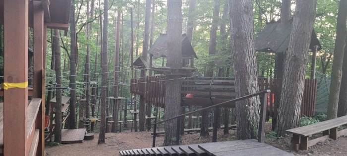 Park Linowy w Mrągowie